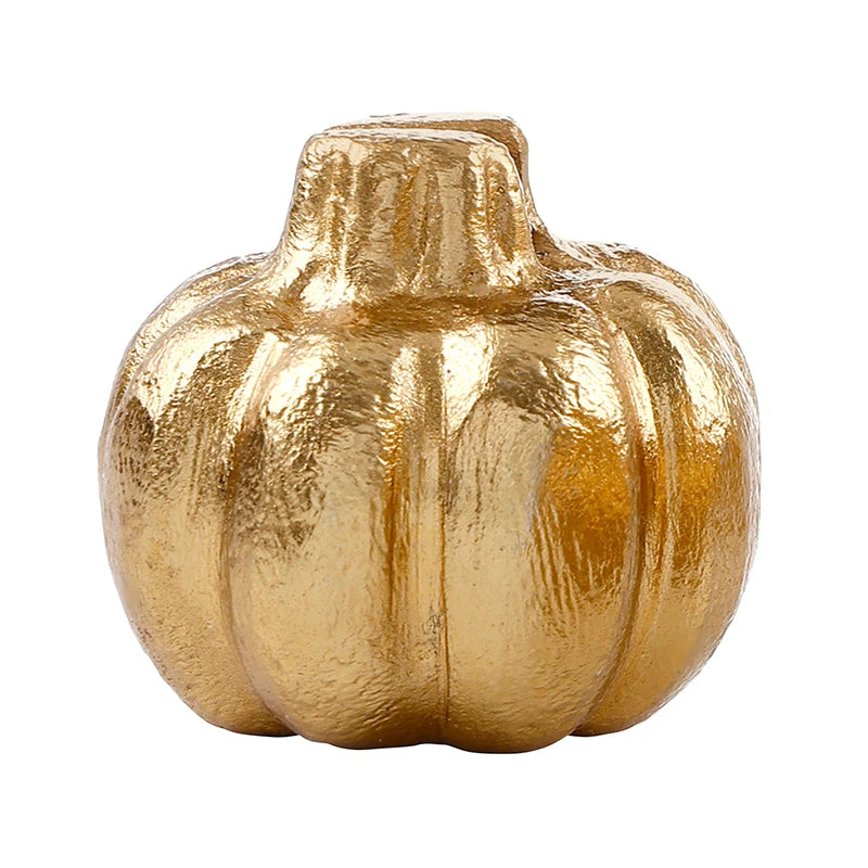 Gold Pumpkin Placecard Holders - Set of 4
