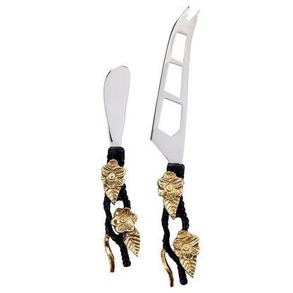 Leaf Cheese Knife Set