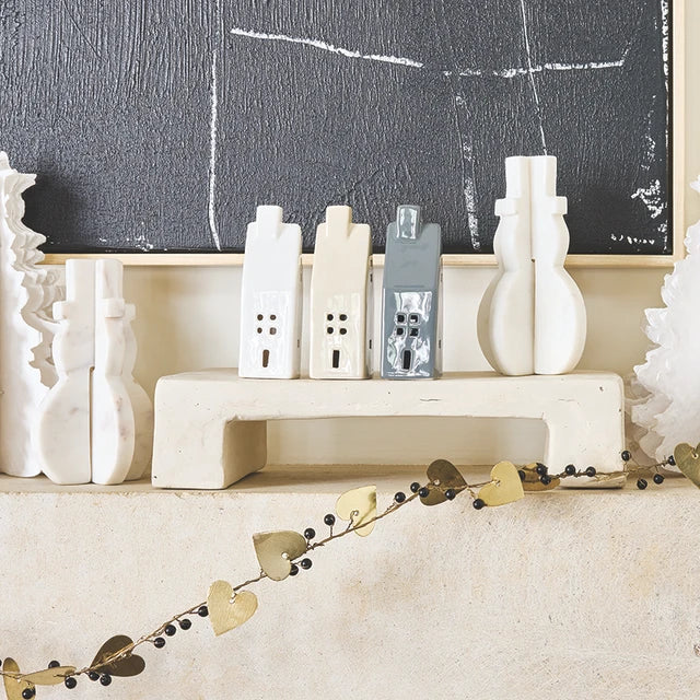 Mini Ceramic House Set