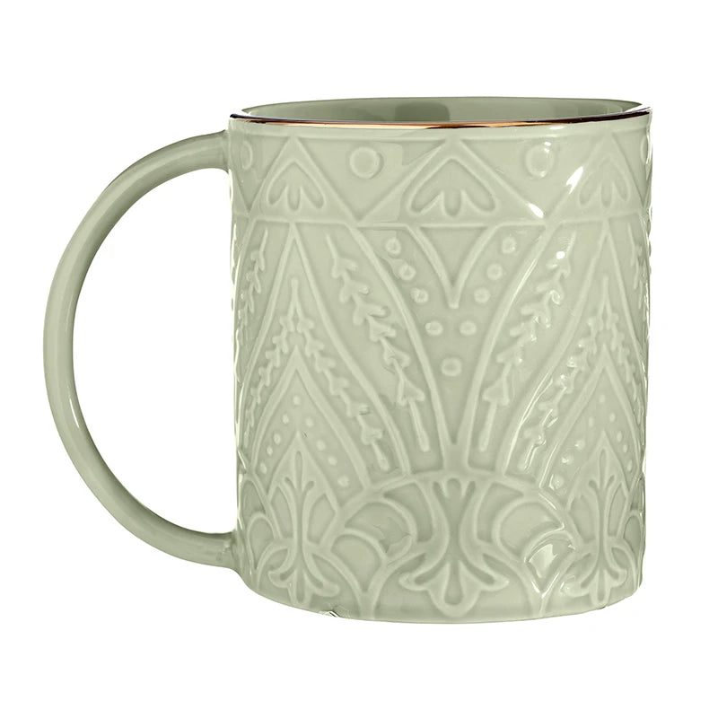 Embossed Mug - Sage Mist