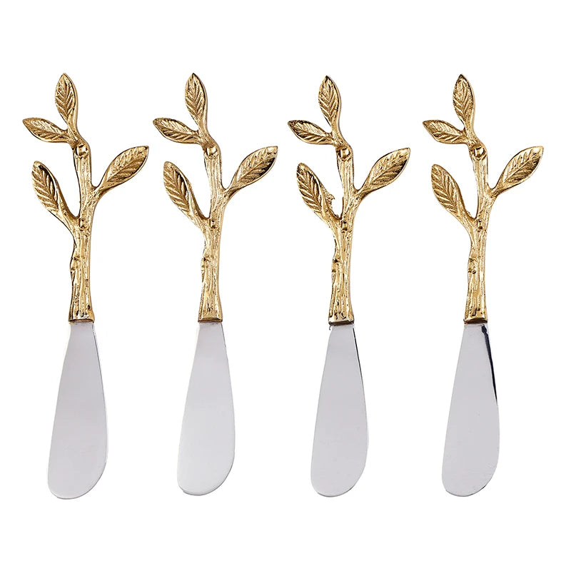 Twig Handle Spreaders - Set of 4