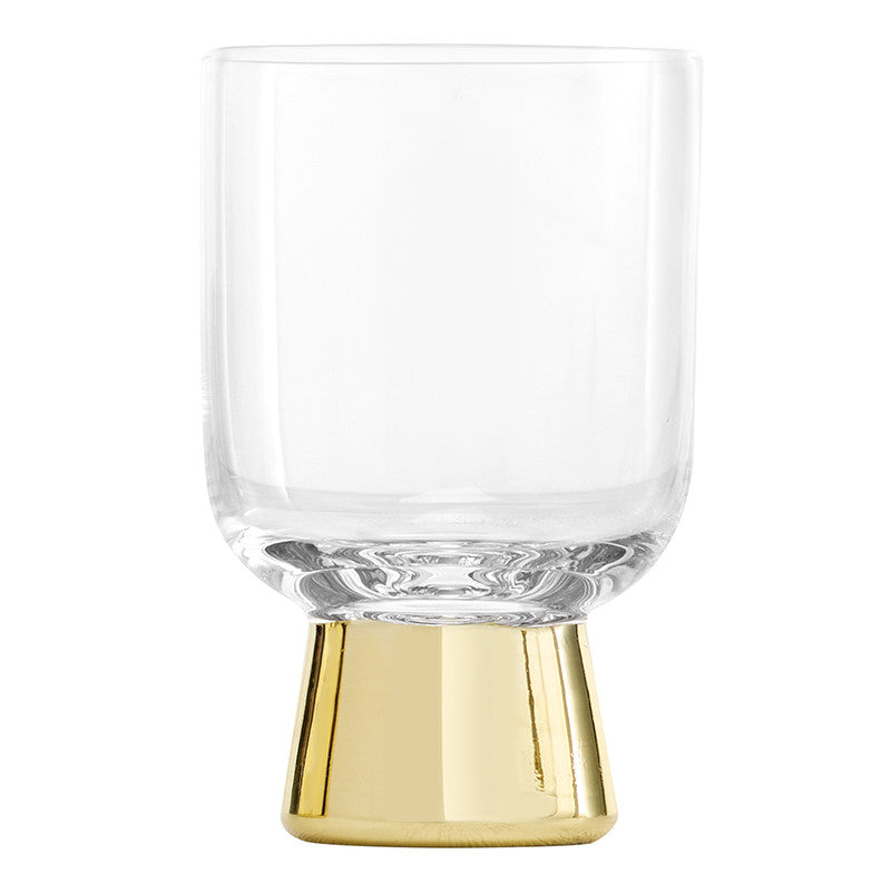 Gold Plated Modern Glass - Wine