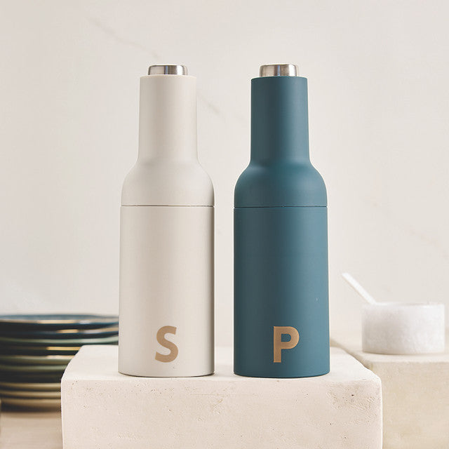 Electric Matte Pepper Grinder - Blue