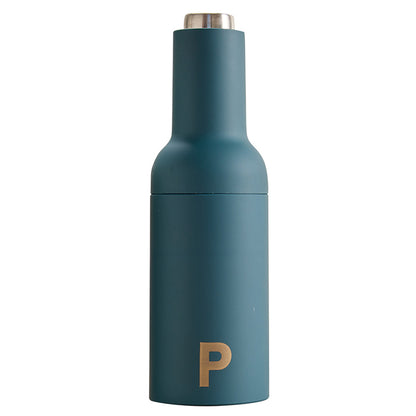 Electric Matte Pepper Grinder - Blue