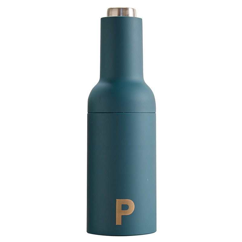 Electric Matte Pepper Grinder - Blue