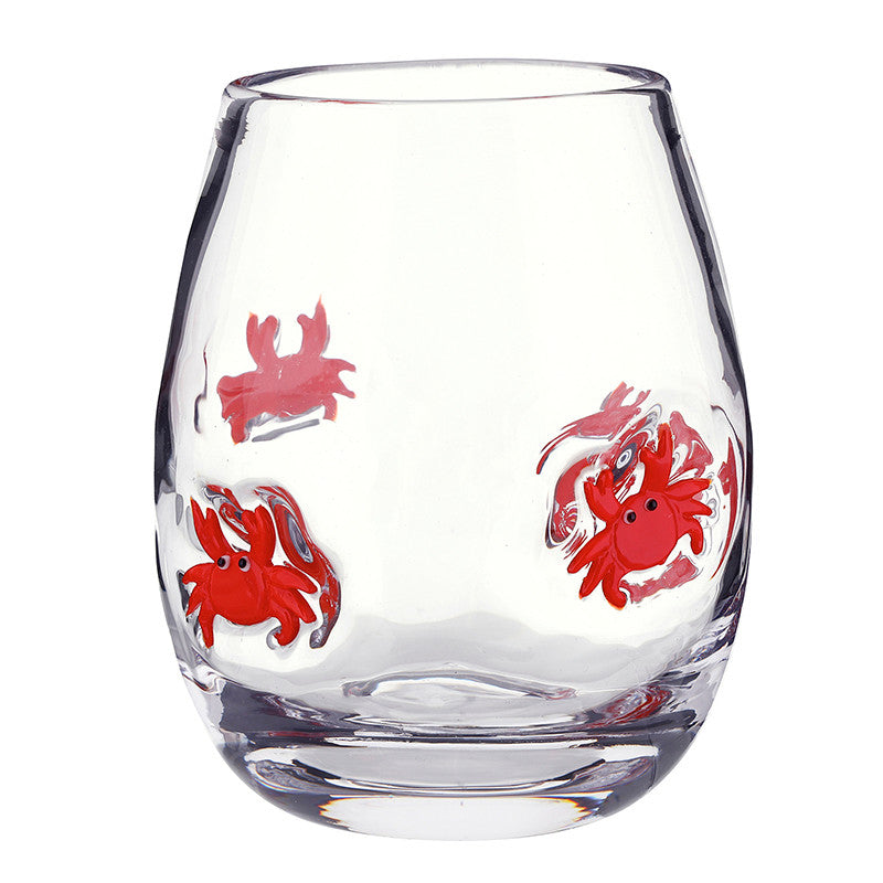 Icon Wine Glass - Crab