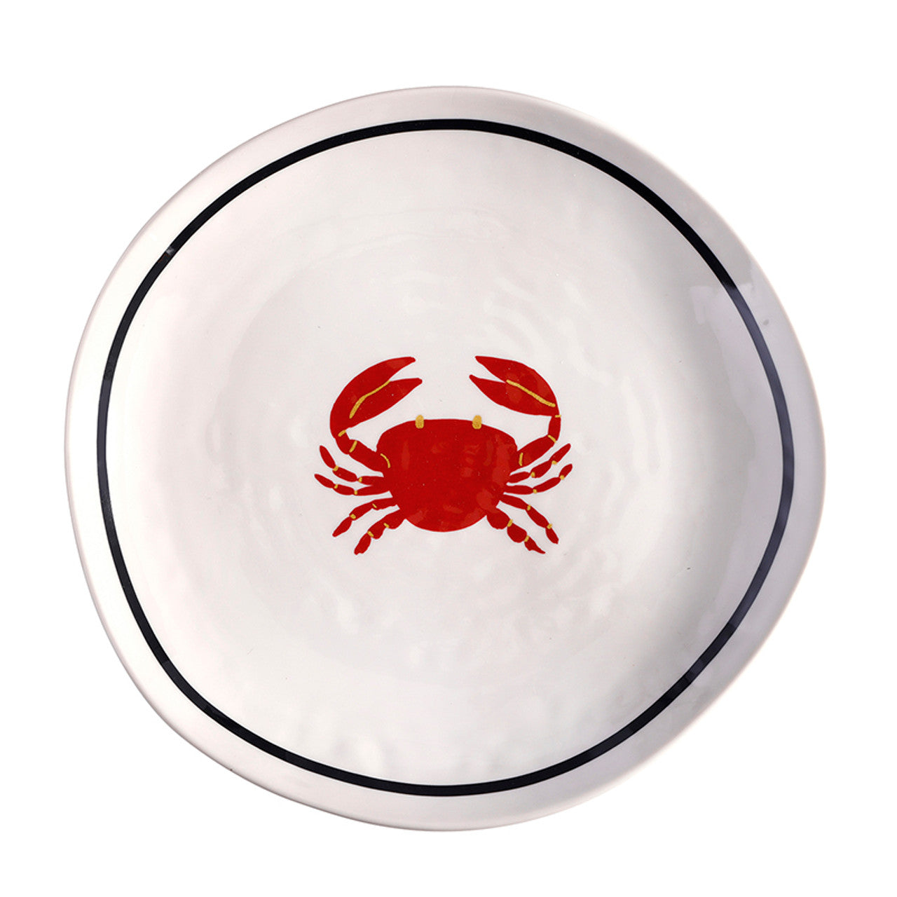Melamine Plate - Crab - 8.75" Dia