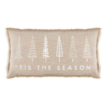 Face to Face Lumbar Pillow - Tis the Season