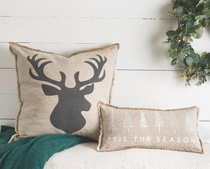 Face to Face Euro Pillow - Reindeer