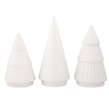 Face to Face Mini Ceramic Trees - Heaven Sing - Set of 3