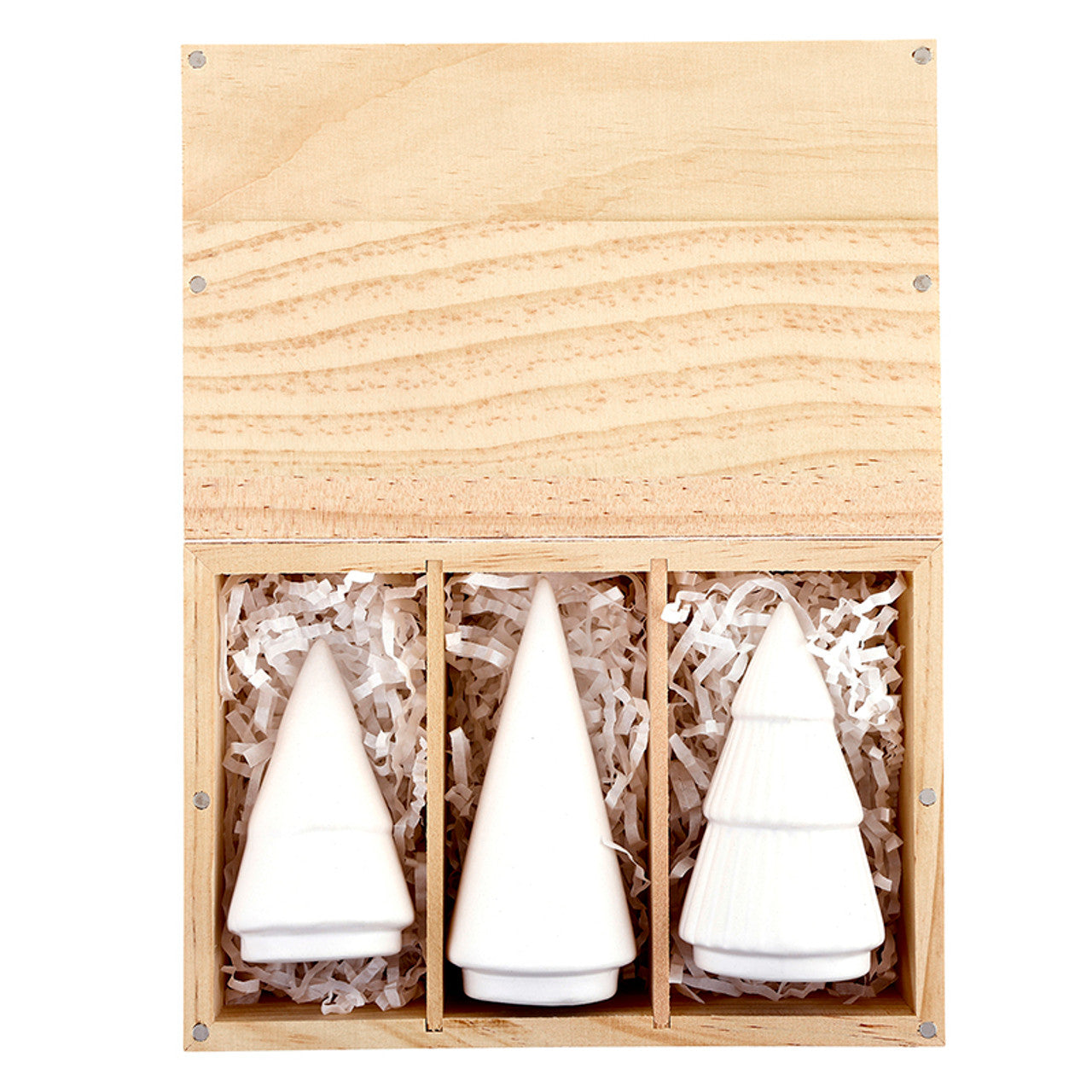 Face to Face Mini Ceramic Trees - Heaven Sing - Set of 3