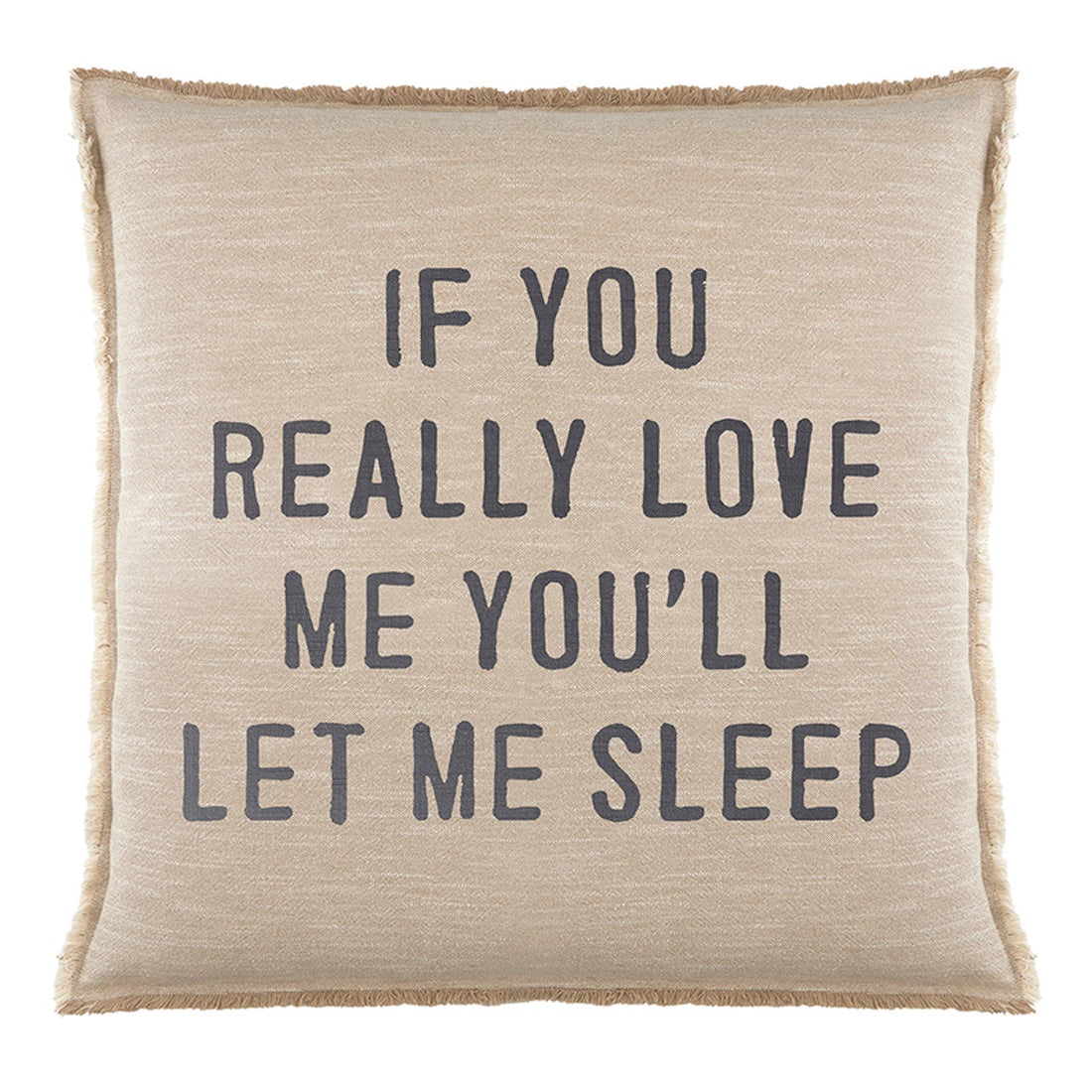 Face to Face Euro Pillow - Let Me Sleep
