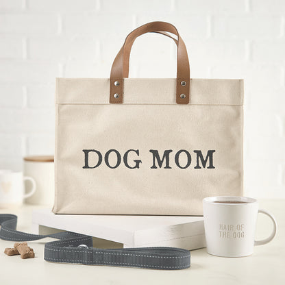 Face to Face Mini Canvas Tote - Dog Mom