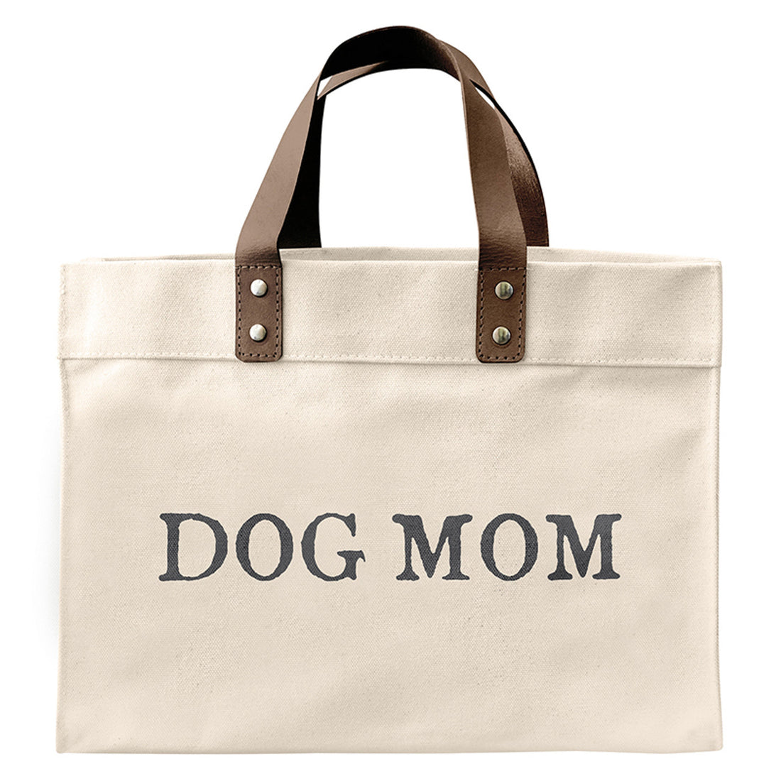 Face to Face Mini Canvas Tote - Dog Mom