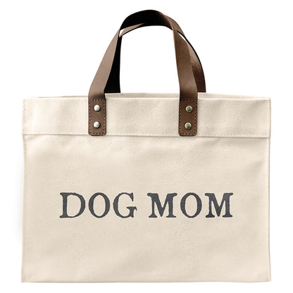Face to Face Mini Canvas Tote - Dog Mom