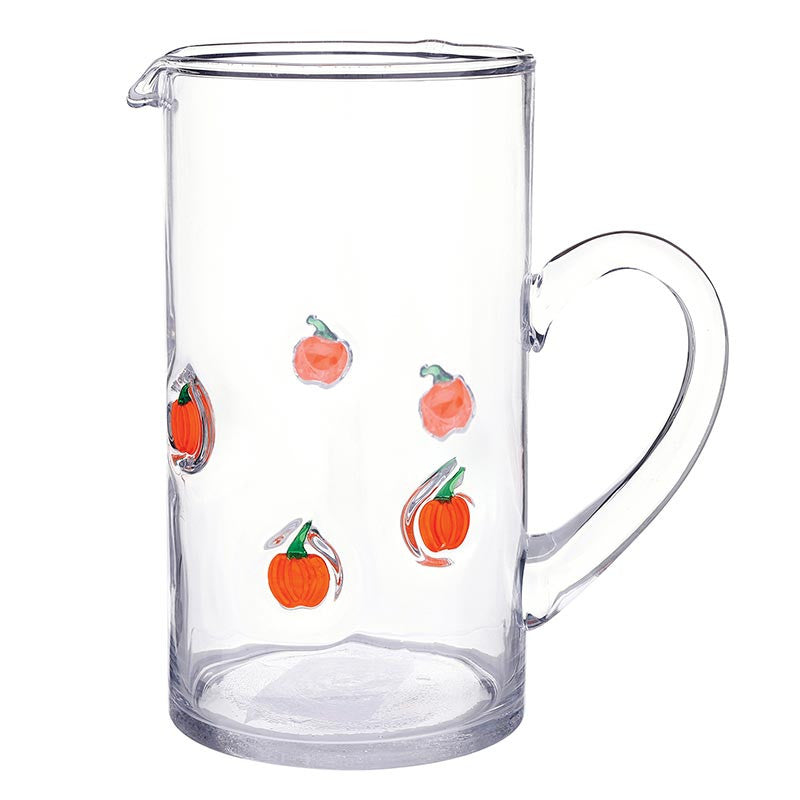 Icon Glass Pitcher - Pumpkin