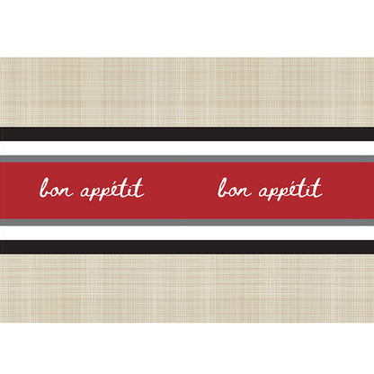 Paper Table Runner - Bon Appetit Paper