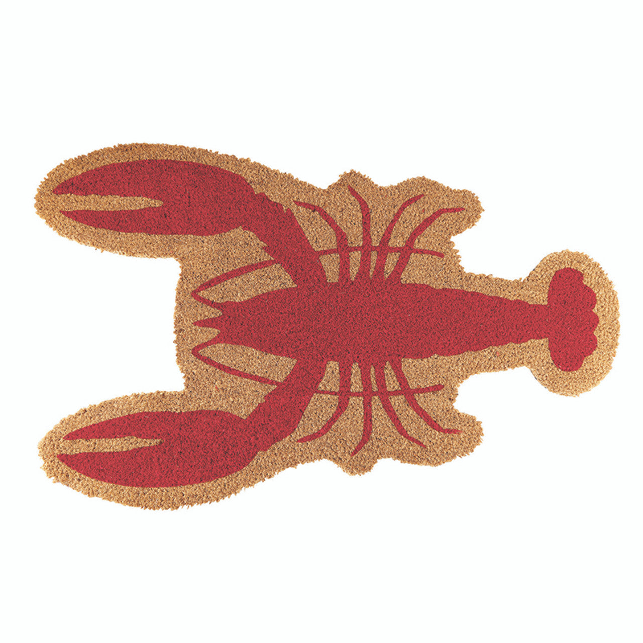 Die-Cut Coir Doormat - Lobster