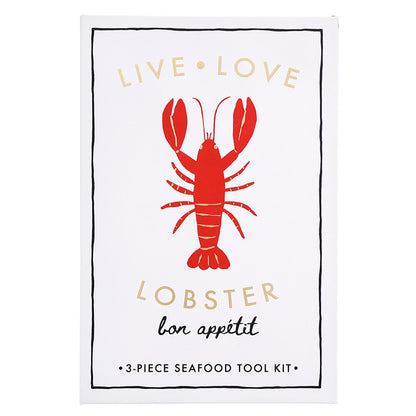 Seafood Tool Kit Book Box - Live Love Lobster
