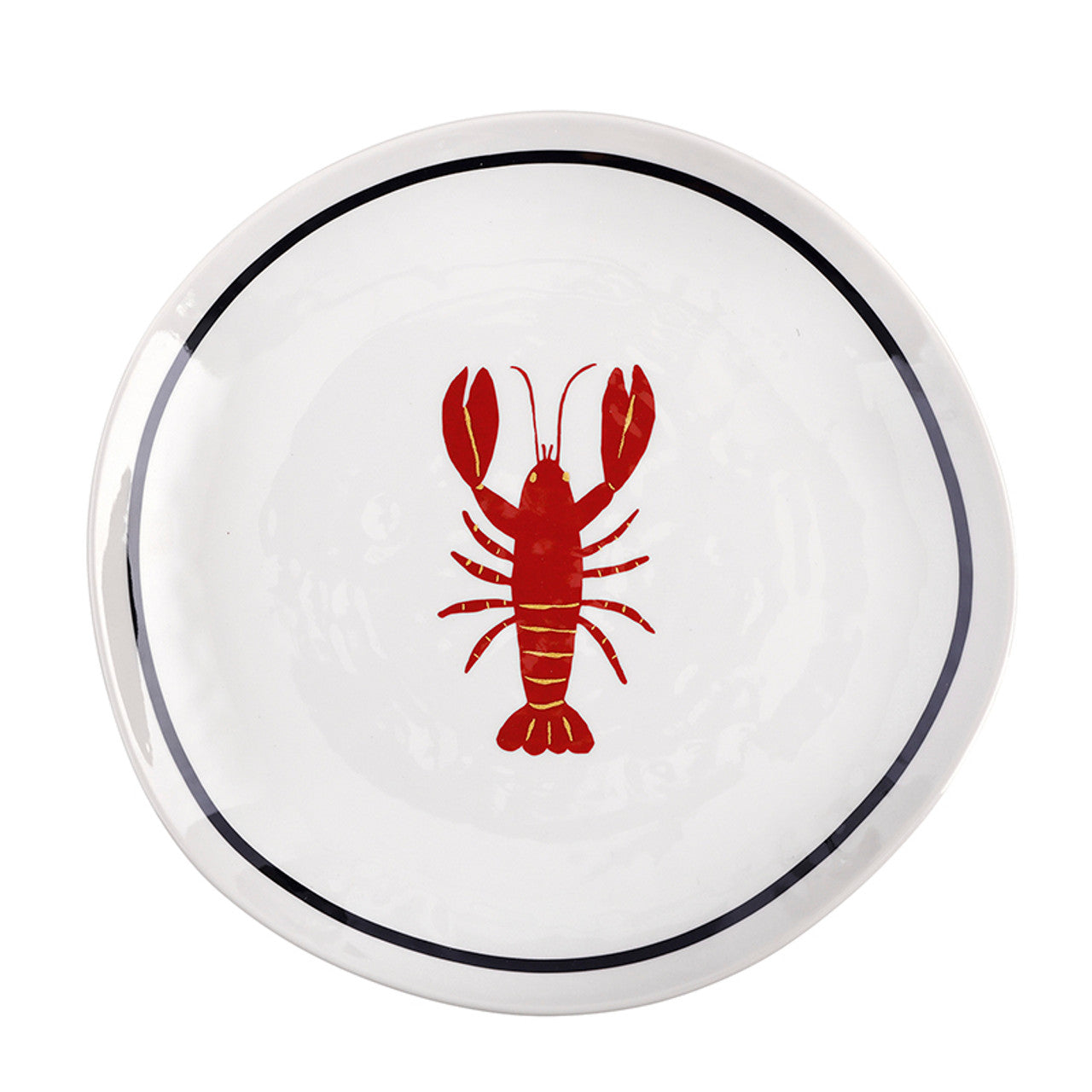 Melamine Appetizer Plate - Lobster