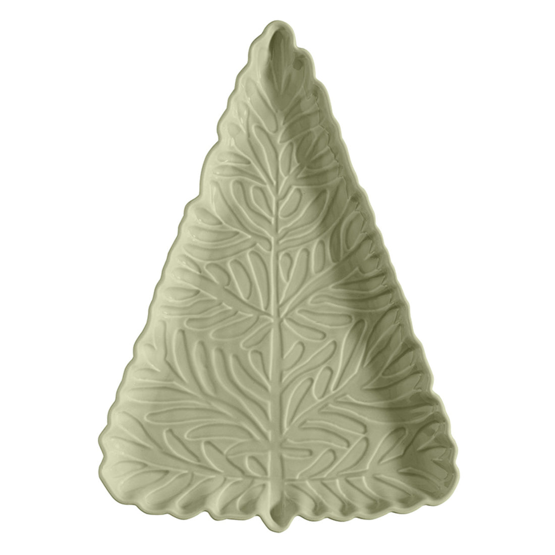 Stamped Tree Platter - Sage Mist