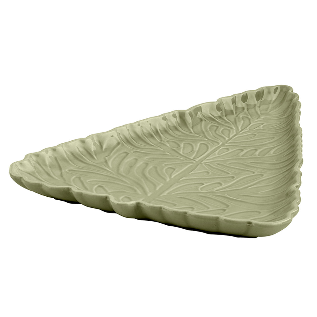 Stamped Tree Platter - Sage Mist
