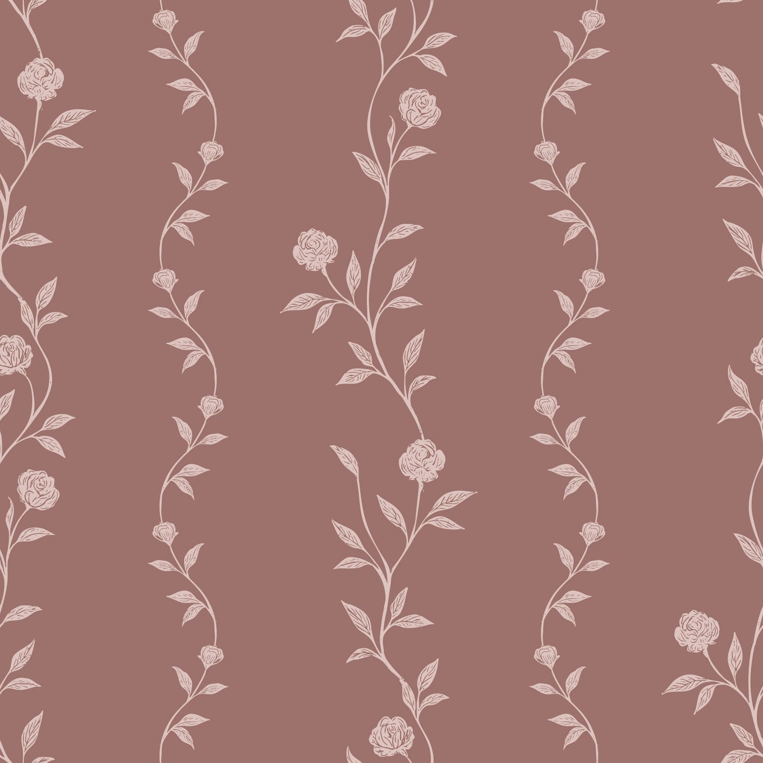 Rosalee Wallpaper by The Feral Flower