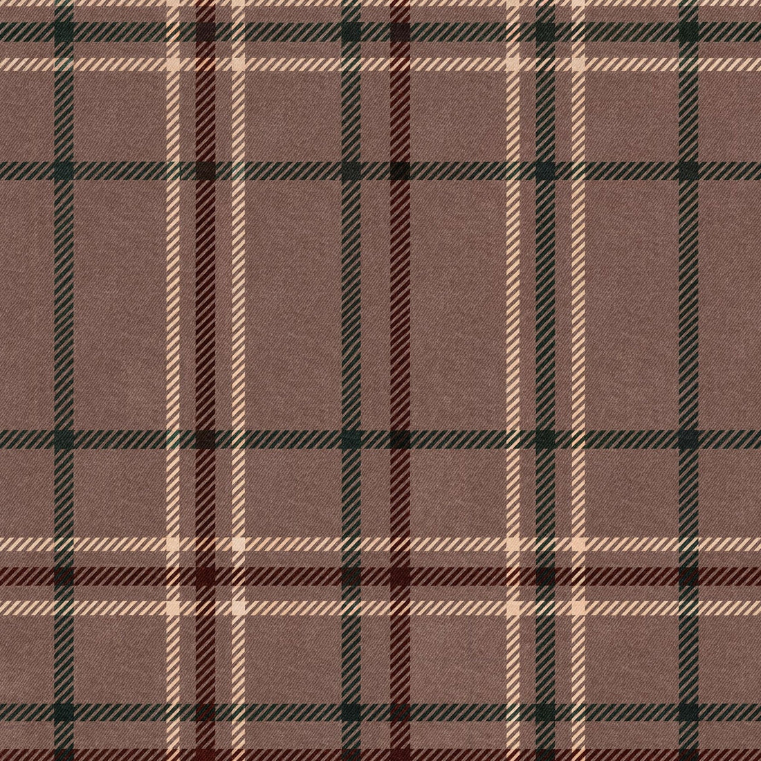 Rose Plaid Wallpaper
