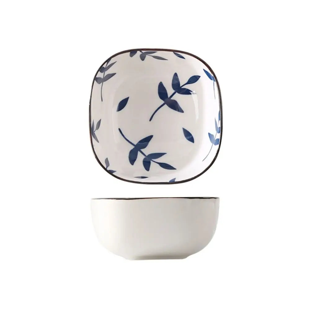 Vintage Blue Ceramic Dipping Bowls