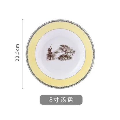 Nordic-European Heirloom Dinner Set