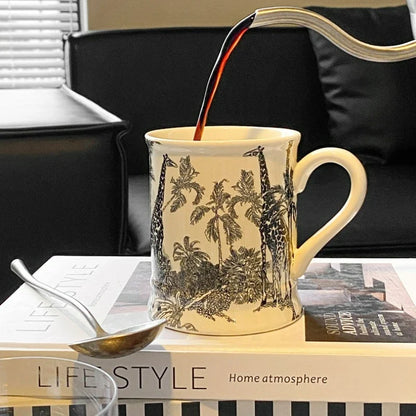 Fernmere Vintage Ceramic Mug