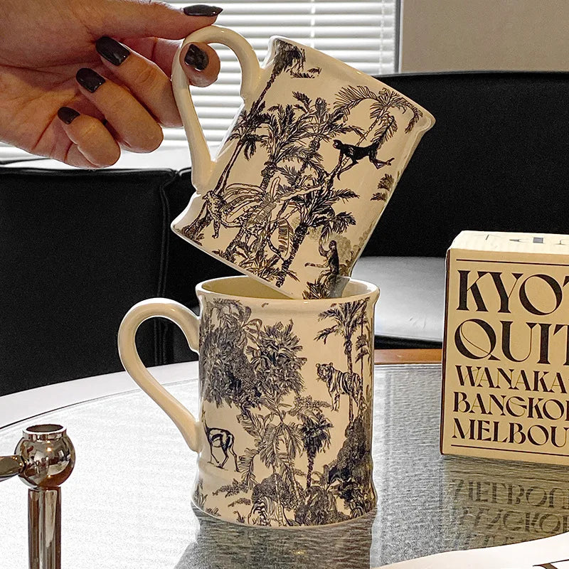 Fernmere Vintage Ceramic Mug