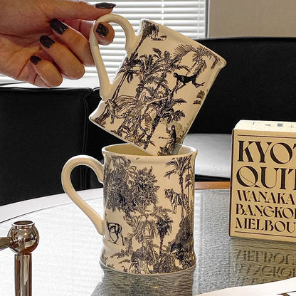 Fernmere Vintage Ceramic Mug