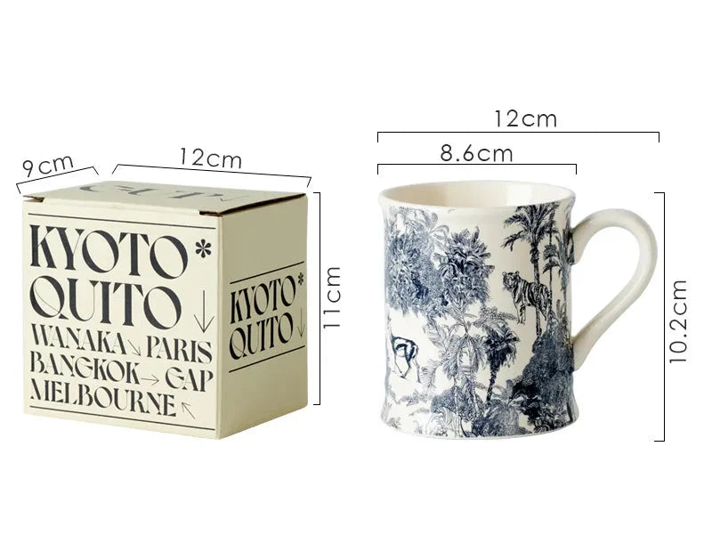 Fernmere Vintage Ceramic Mug