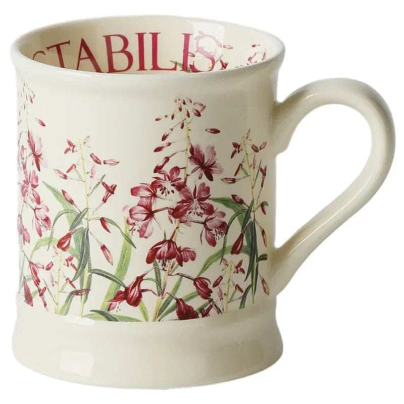 European Classical Ceramic Flower Cup
