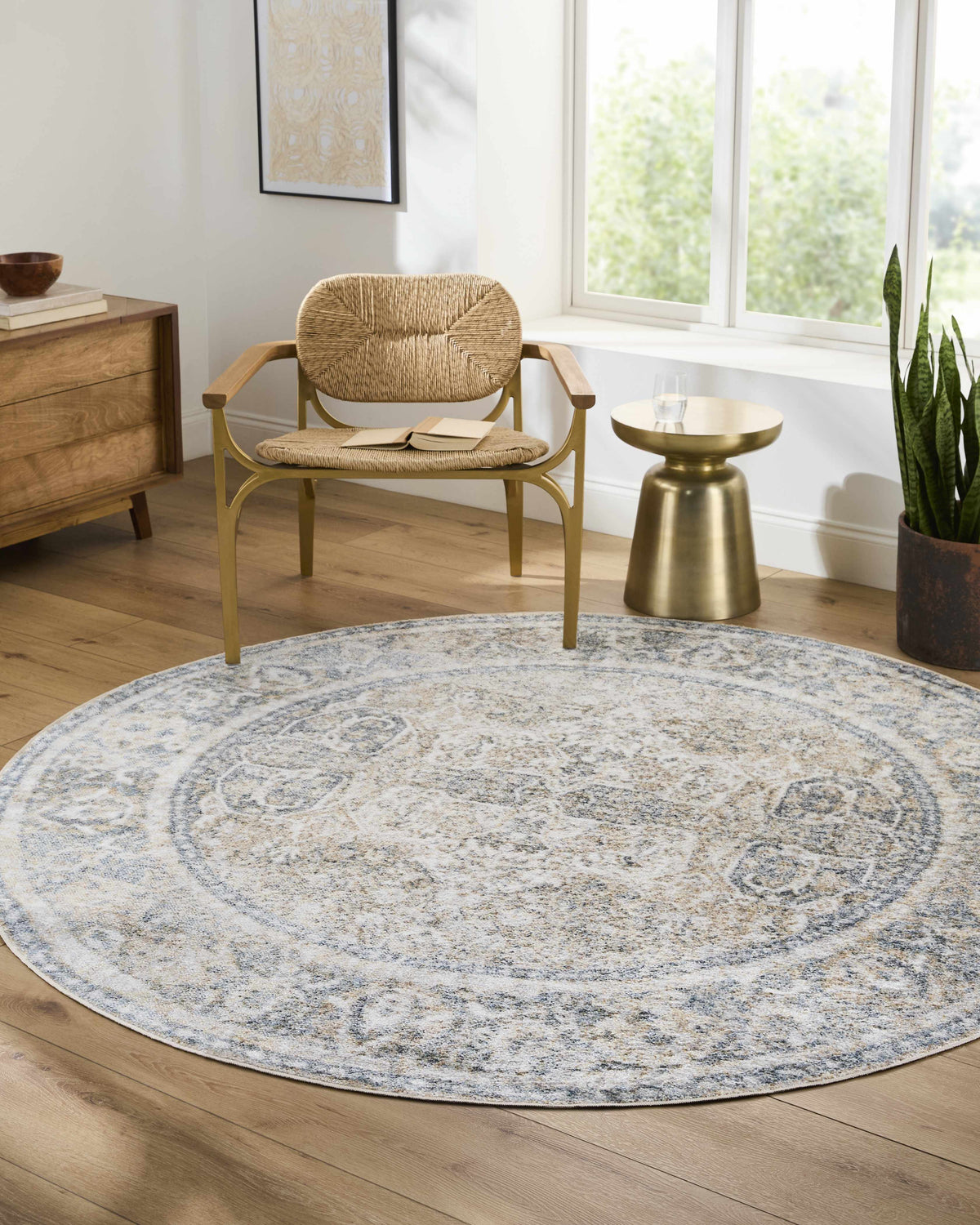 Arias Flat Pile Washable Rug