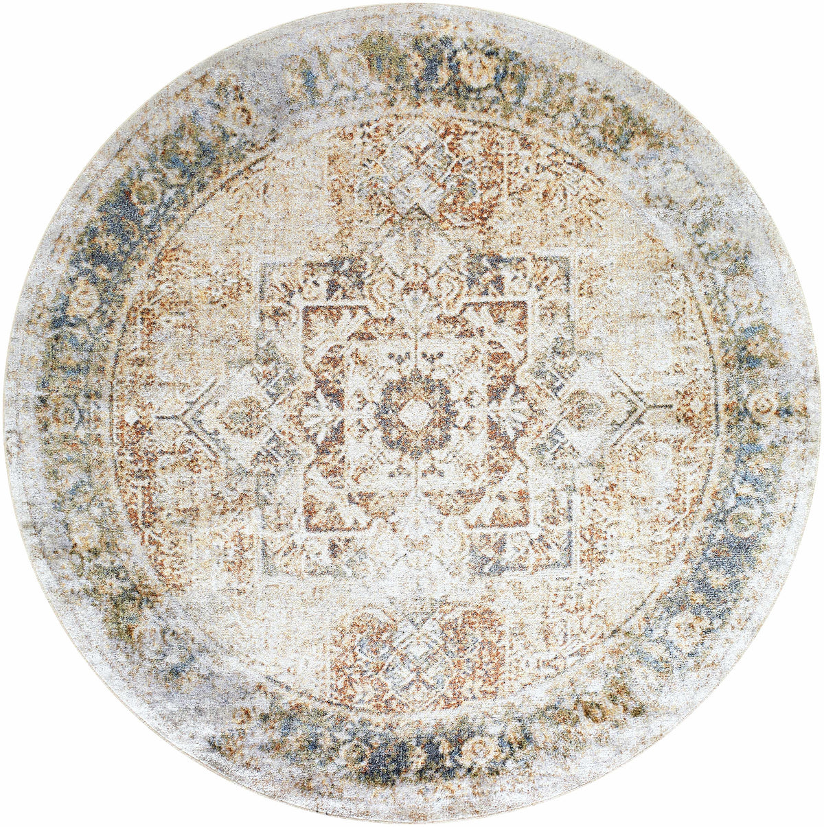 Heritage Style Flat Pile Washable Rug