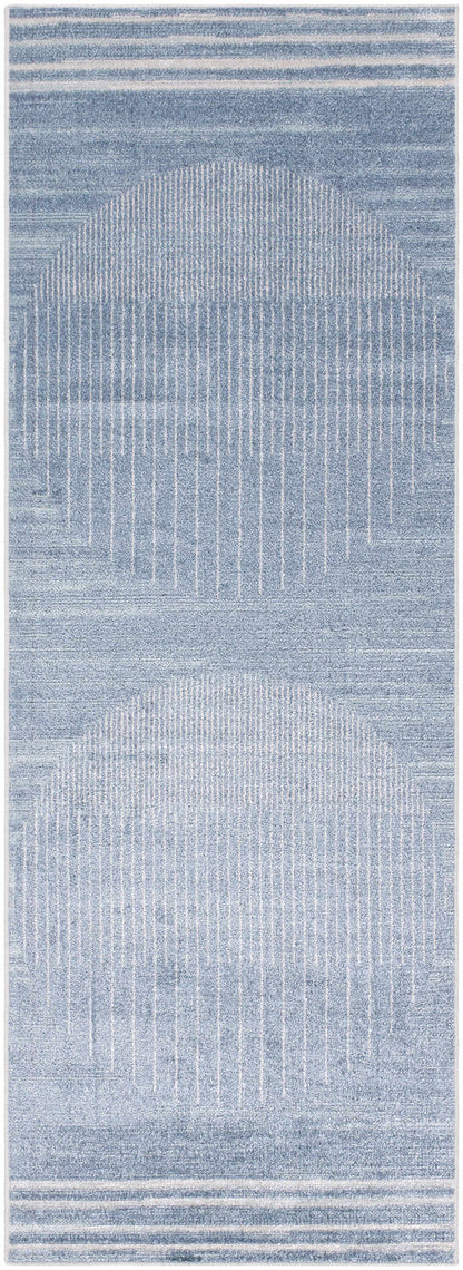 Thad Blue Washable Area Rug - Clearance