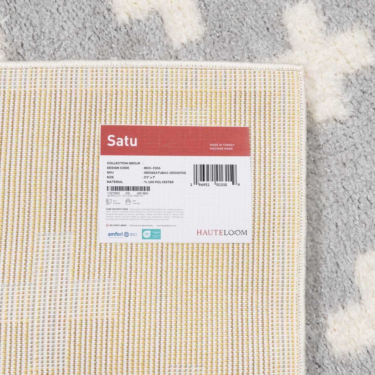 Satu Blue Area Rug