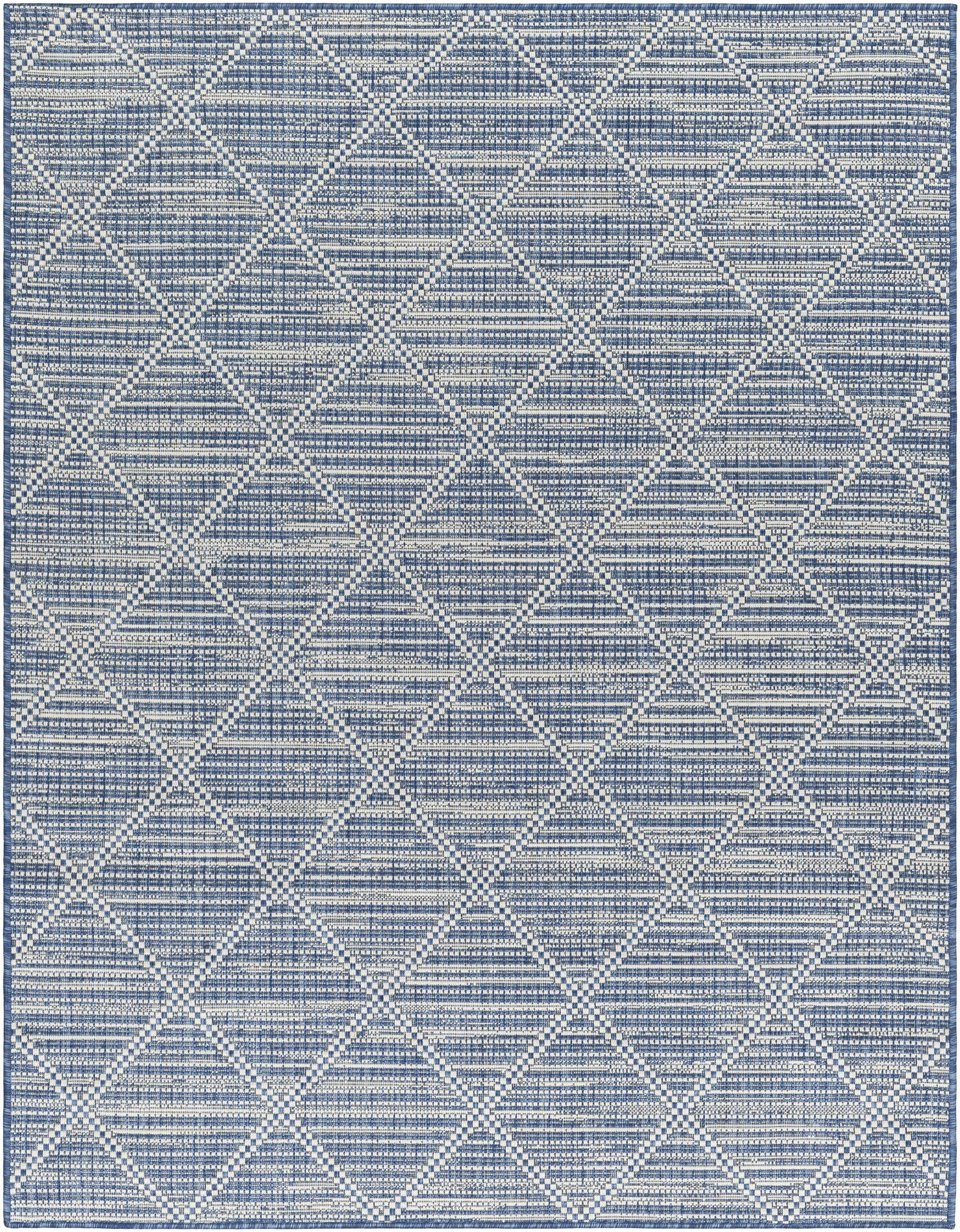 Ivora Blue Outdoor Area Rug - Clearance