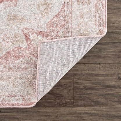 Kandos Blush &amp; Light Pink Area Rug