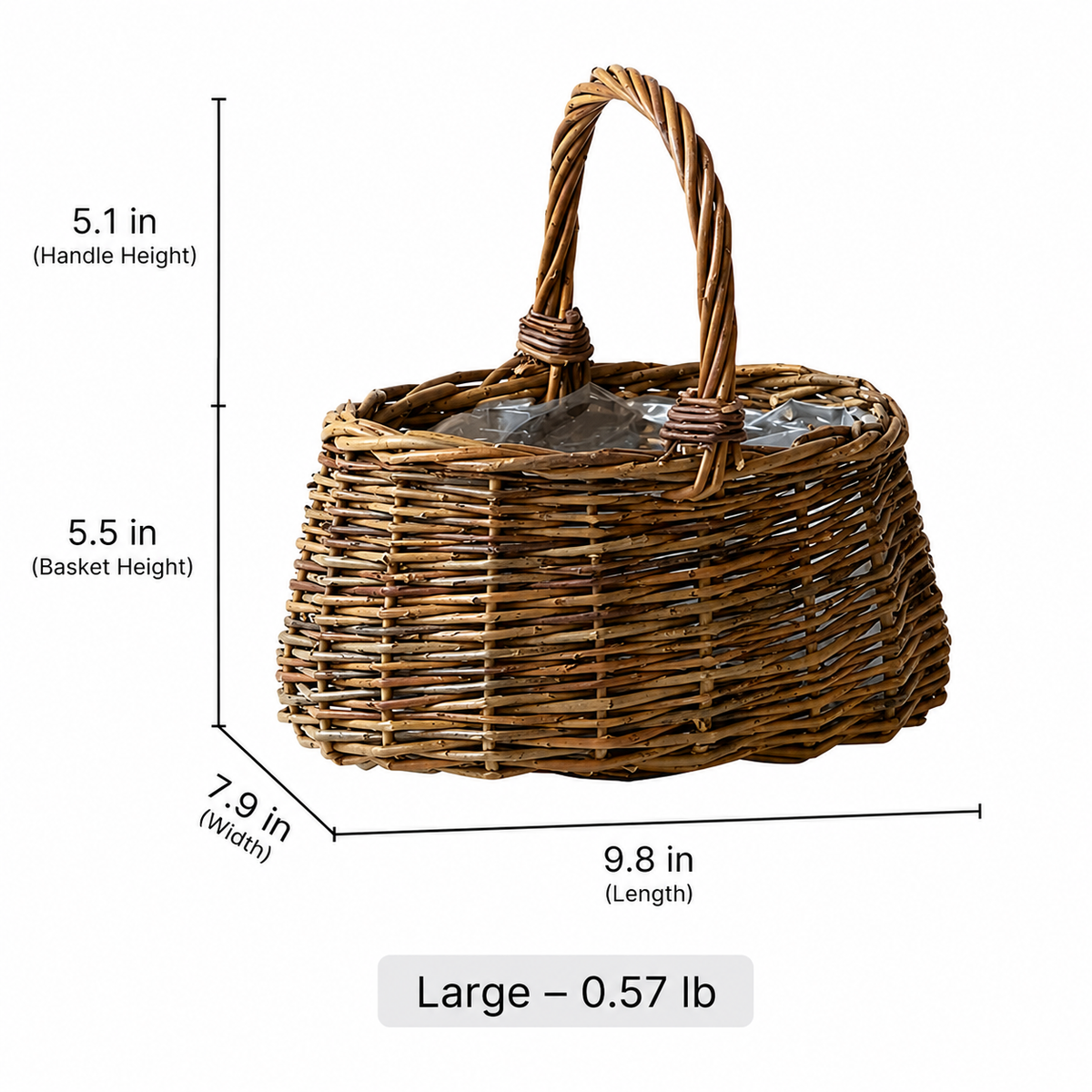 Cottage Harvest Basket