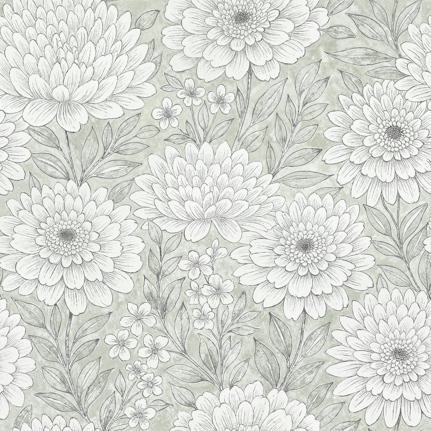 Samantha (Green) Wallpaper