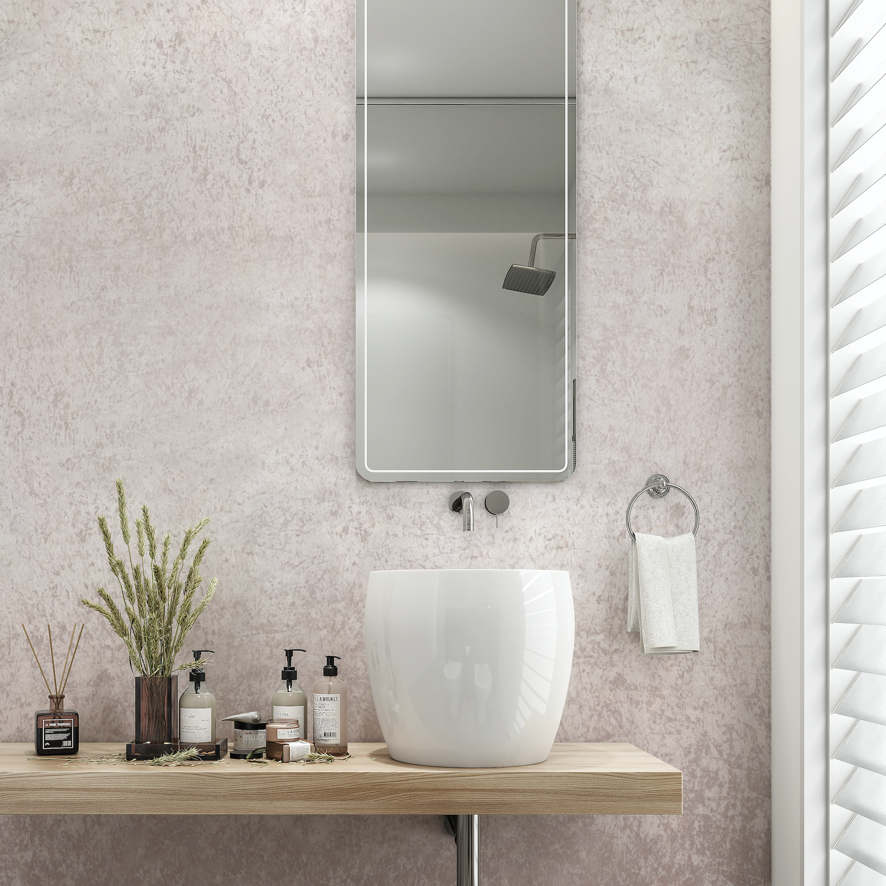 Making Me Blush Wallpaper - 8 FT H X 68 FT W P&amp;S