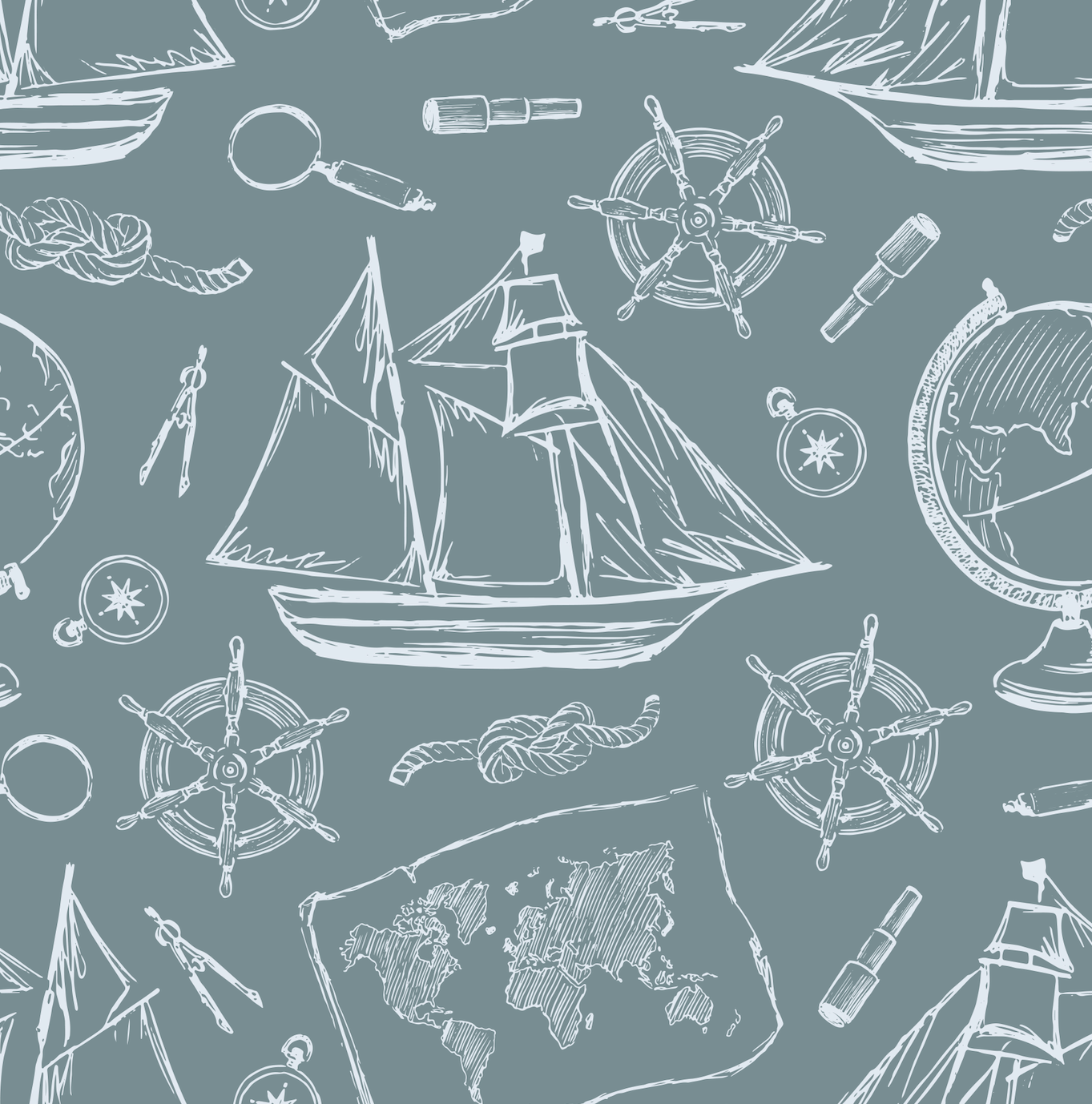 Turner Wallpaper by Aminah Eleonora