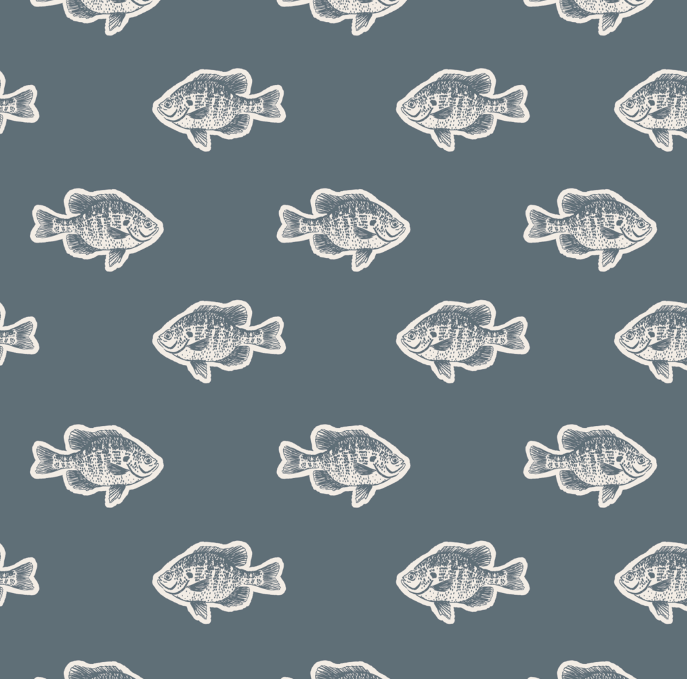 Mahi Wallpaper by Kim Hallquist Designs