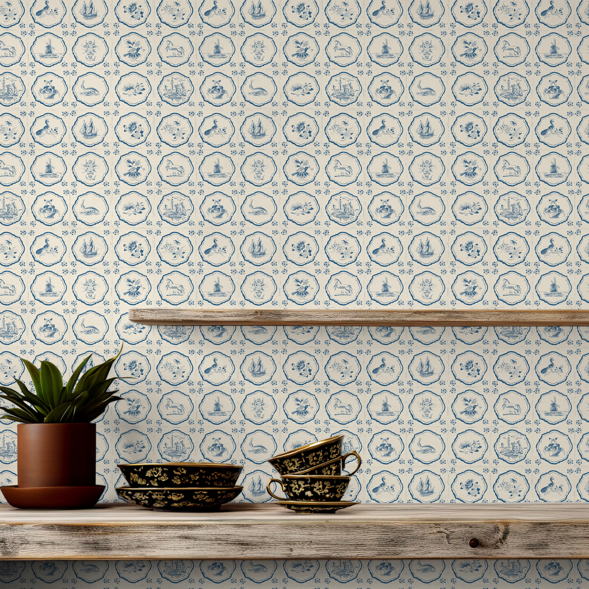 Fitz Wallpaper by House of Haricot
