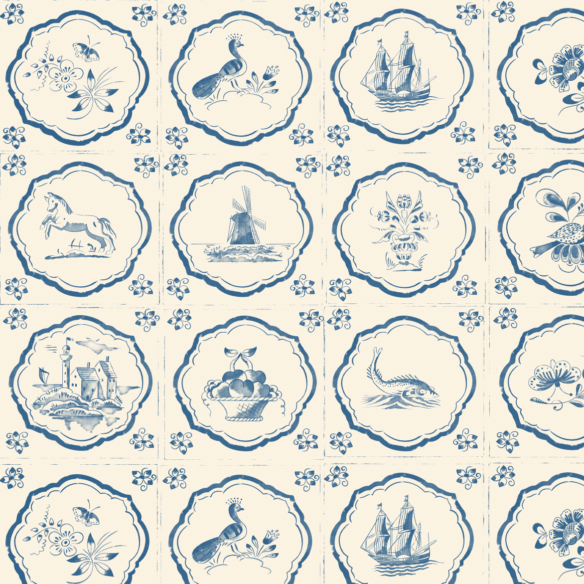 Fitz Wallpaper by House of Haricot
