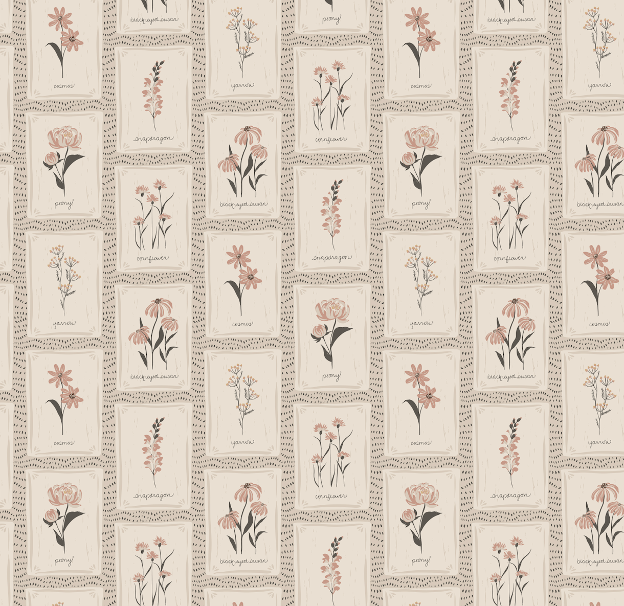 Susan Wallpaper by Hearten Design