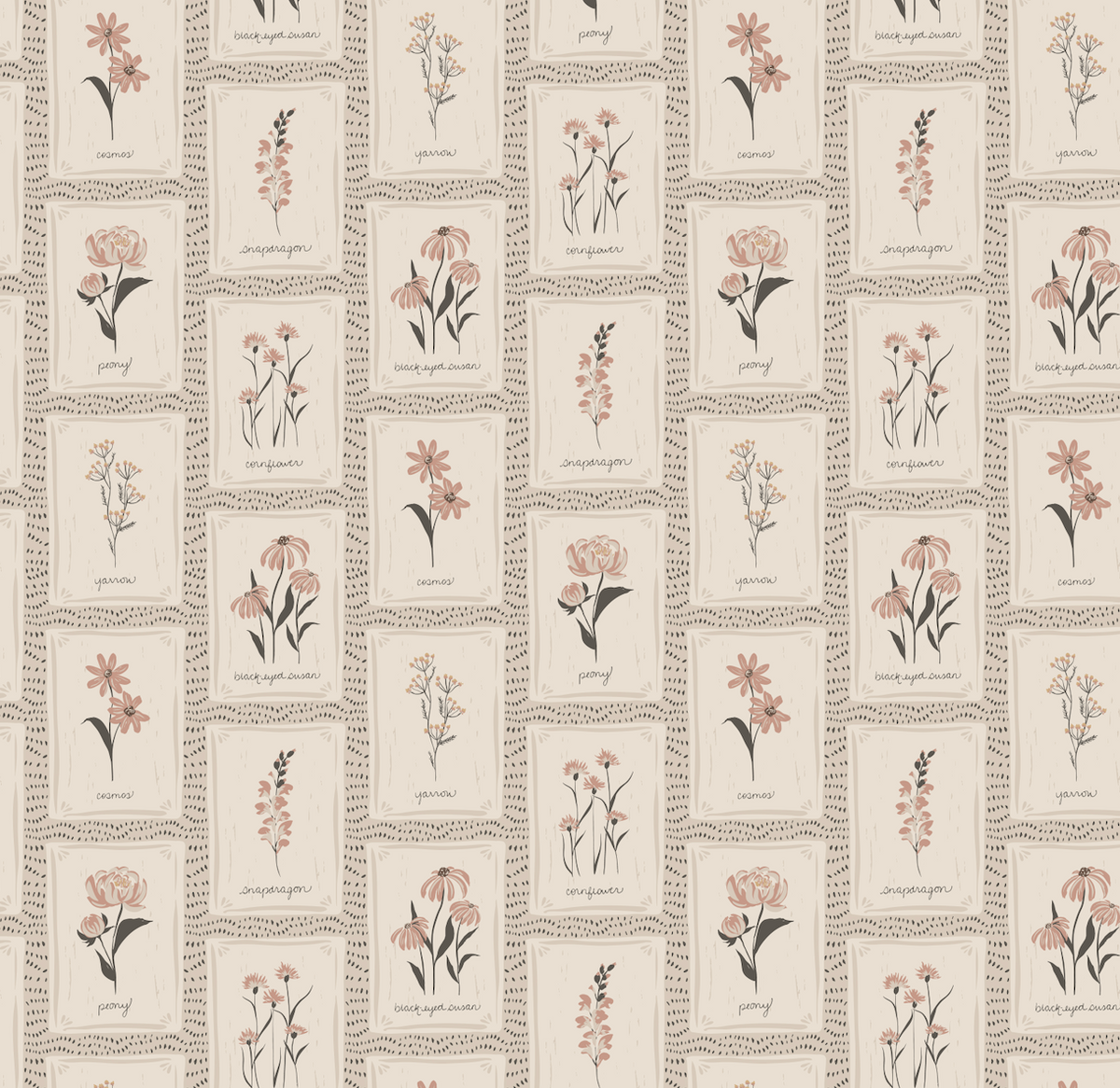 Susan Wallpaper by Hearten Design